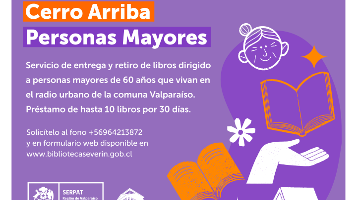 Afiche de Libros Cerro arriba: personas mayores